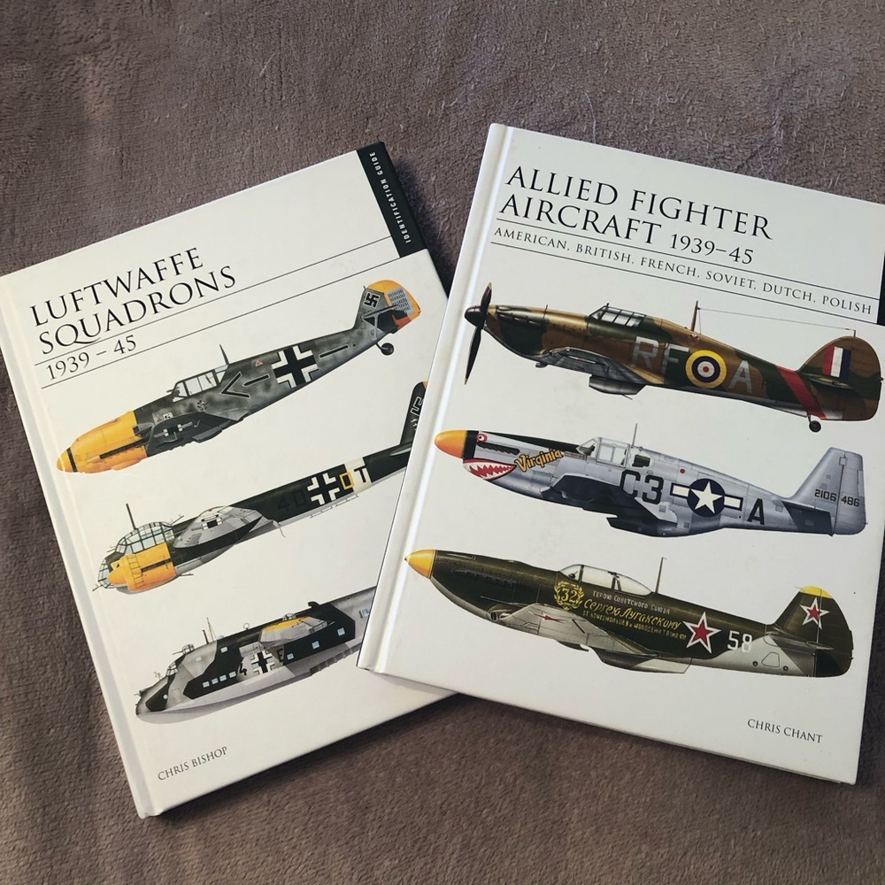 Brand New Allied Fighter Aircraft 1939-45 Hardcover  Books - Set of 2